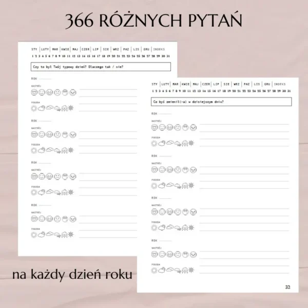 366 różnych pytań