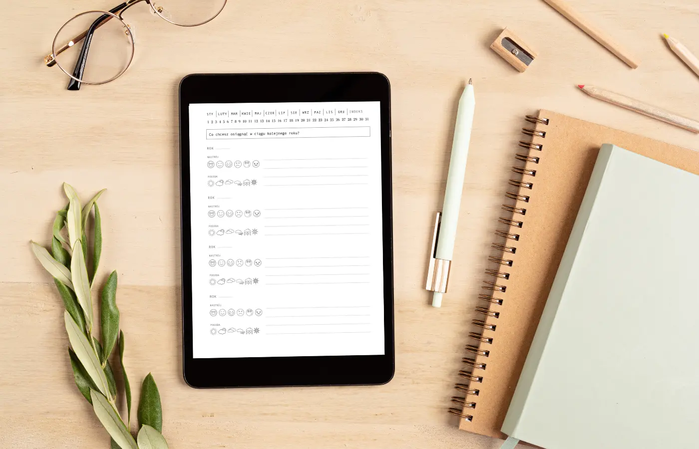 dziennik jedno pytanie dziennie